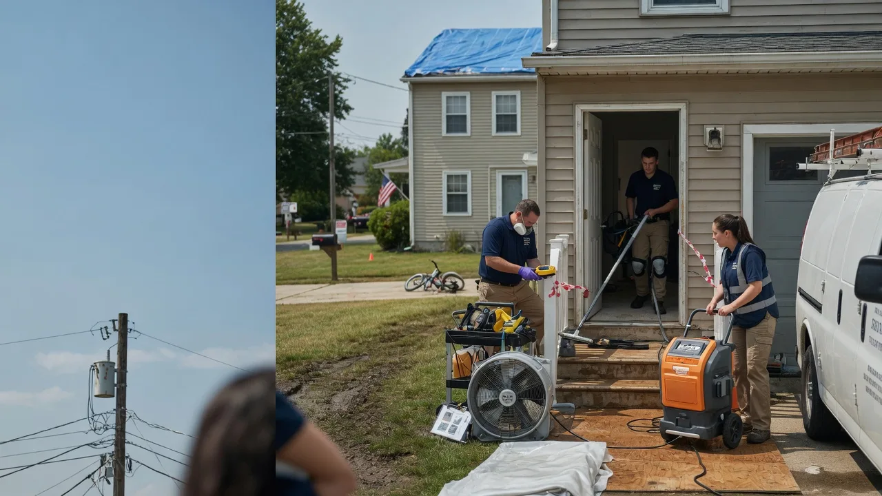 Water Damage Repair in Lime Ridge, WI near me